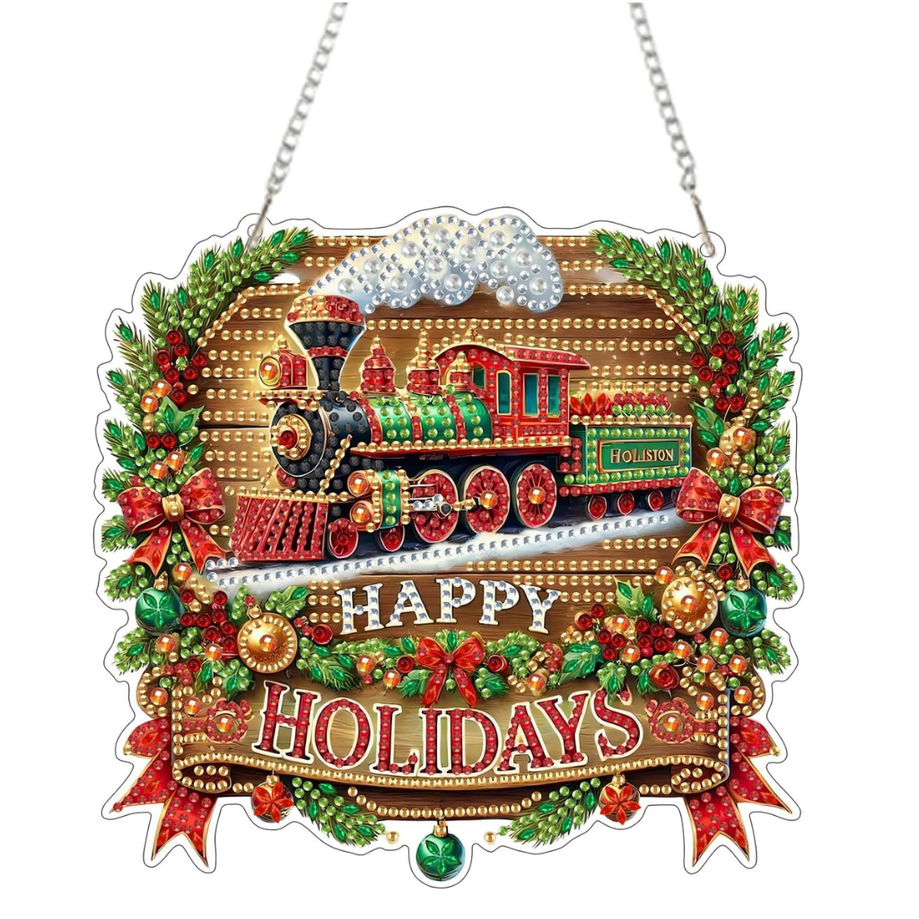 DIY Christmas Diamond Art Hanging Kit