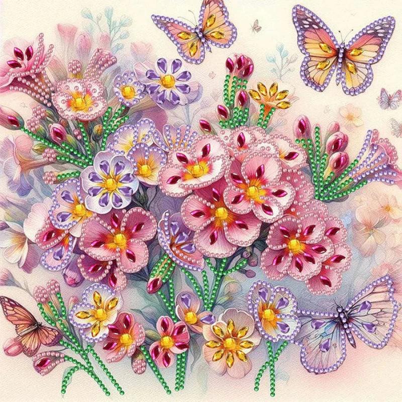 Vibrant Animal And Floral Mosaic Art Painting Kit