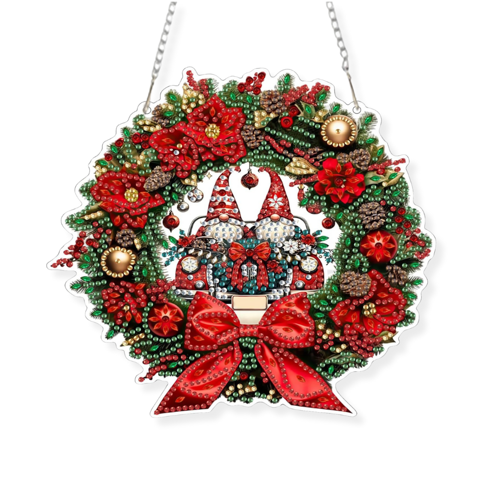 DIY Christmas Diamond Art Hanging Kit