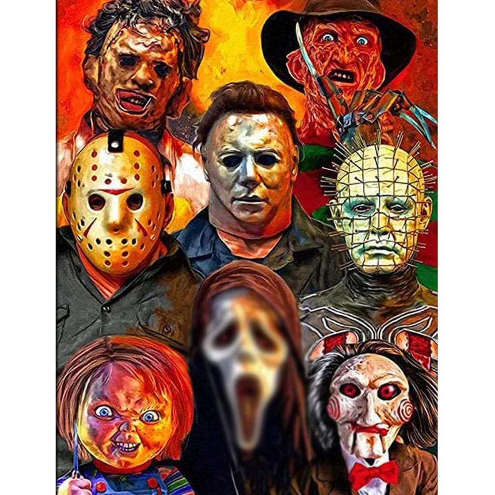 Halloween Paint by Diamonds 5D Full Drill Painting Kit