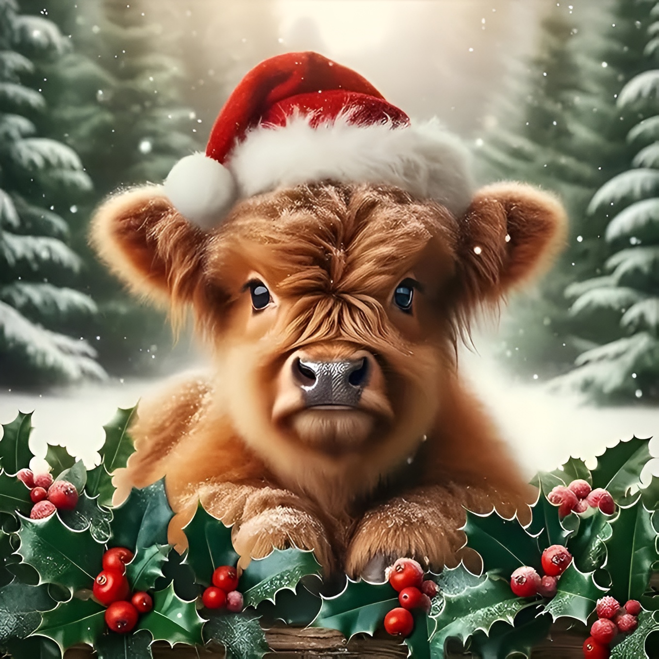 Winter Holiday 5D Diamond Painting Kits for Adult