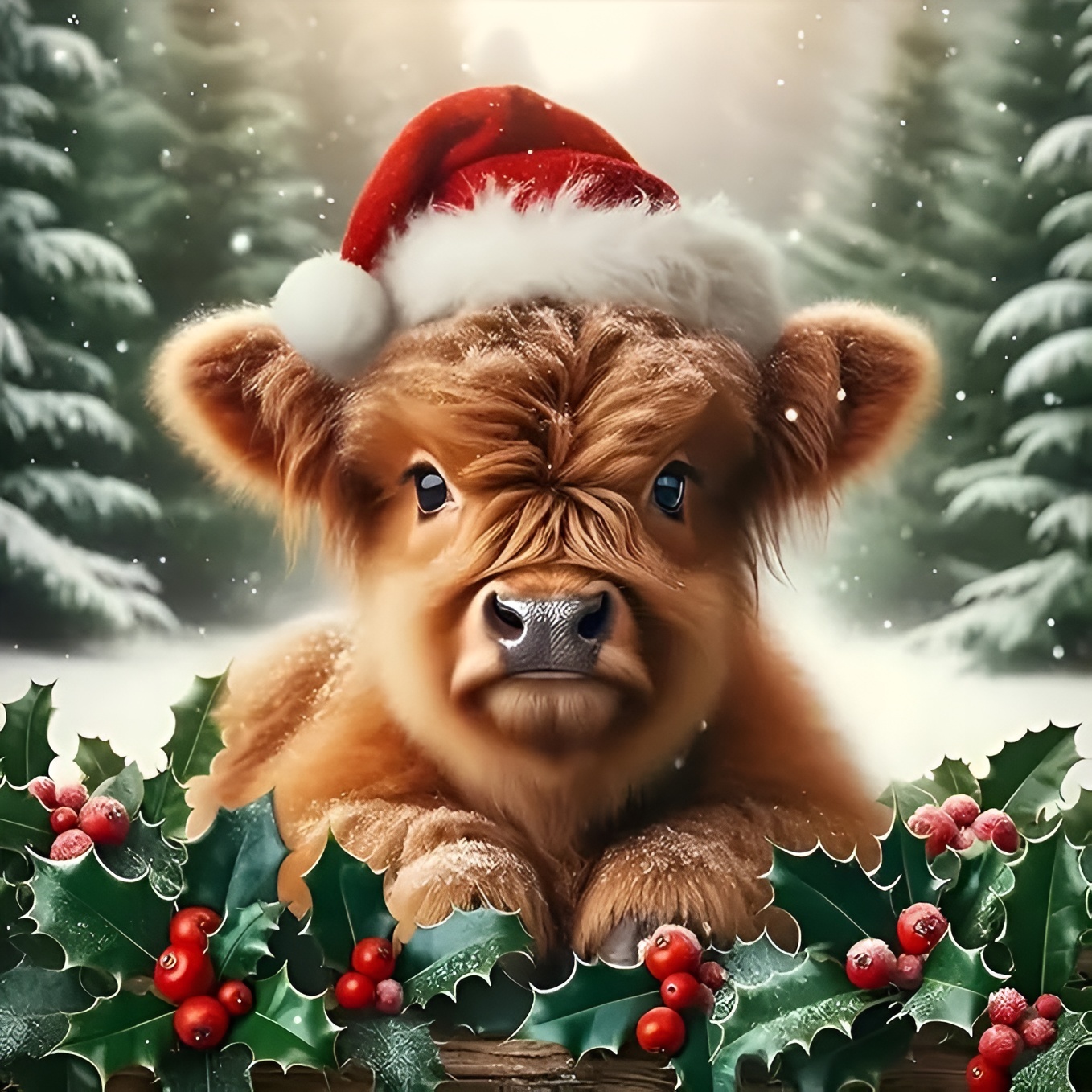 Winter Holiday 5D Diamond Painting Kits for Adult