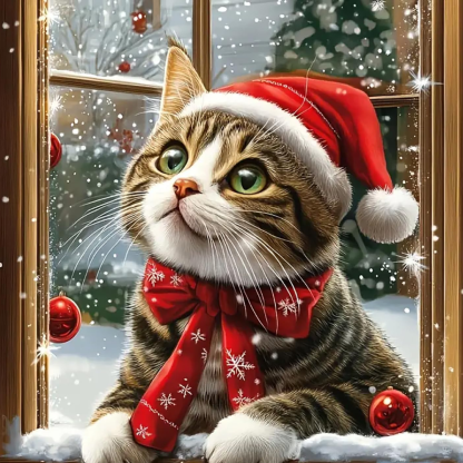 Christmas House Themed Diamond Art Painting Kit