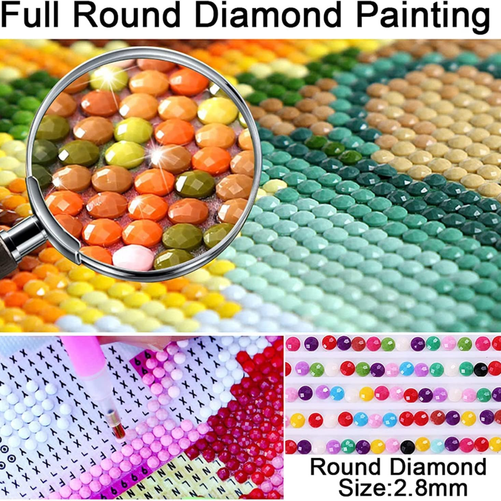 Halloween Paint By Diamond Kits For Adults