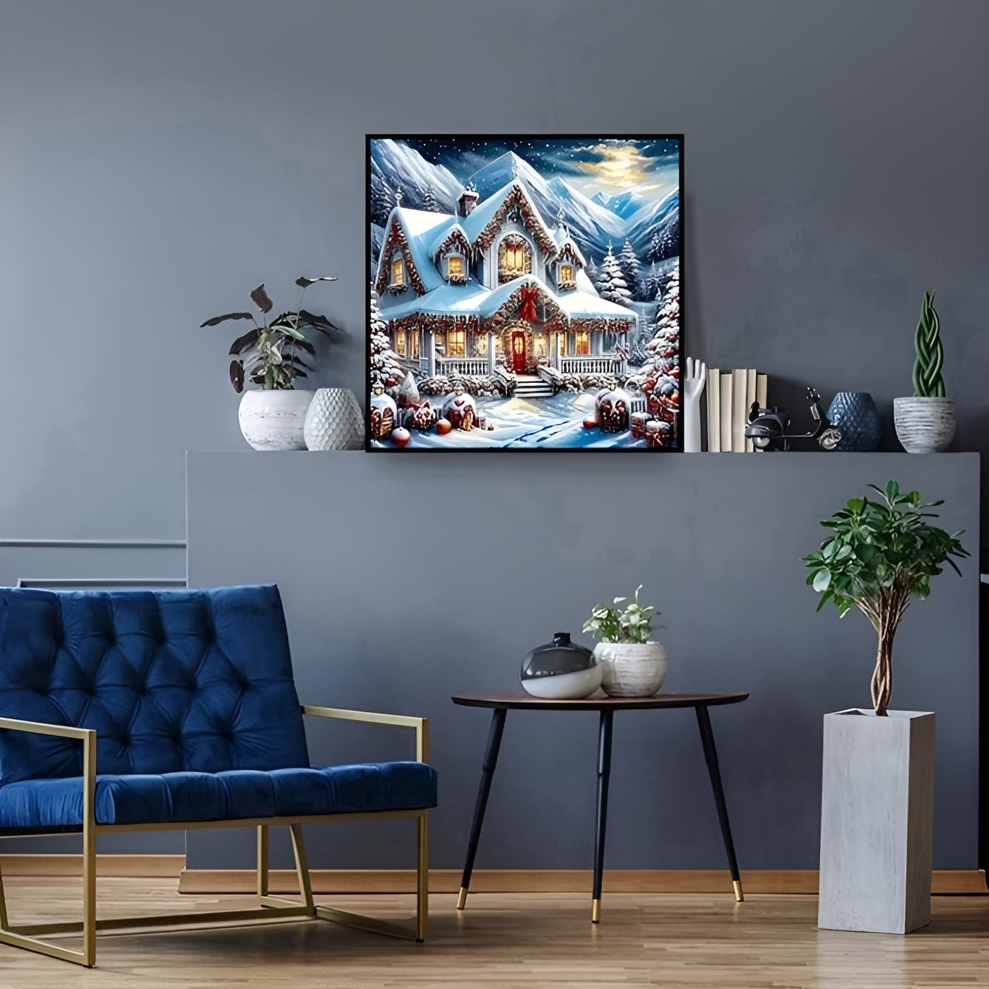 DIY Round Full Drill 5D Diamond Painting Art Kits for Adults