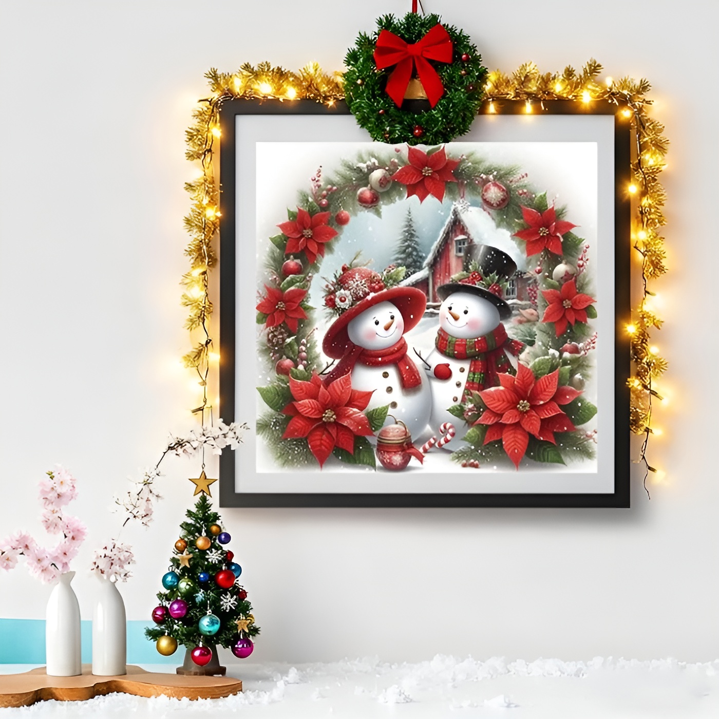 DIY 5D Round Full Drill Diamond Painting Art Kits