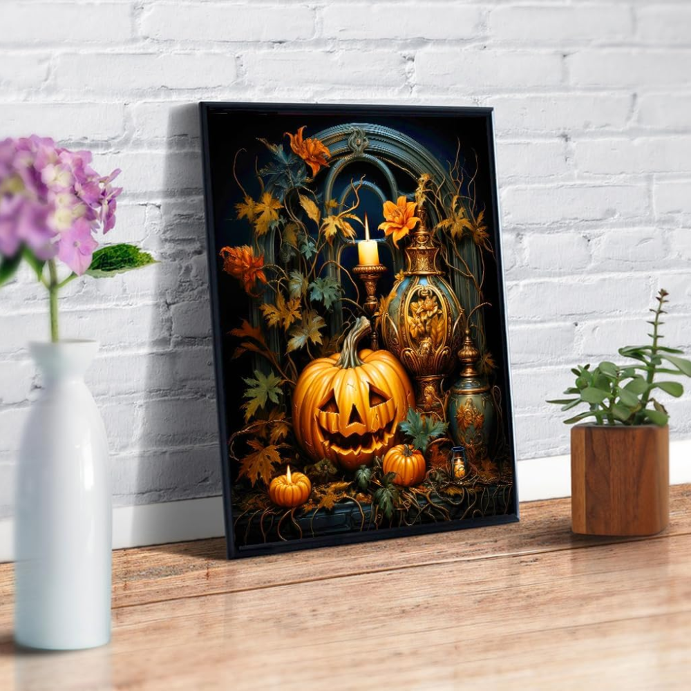 Halloween Paint by Diamonds Dots Gem Painting Kit