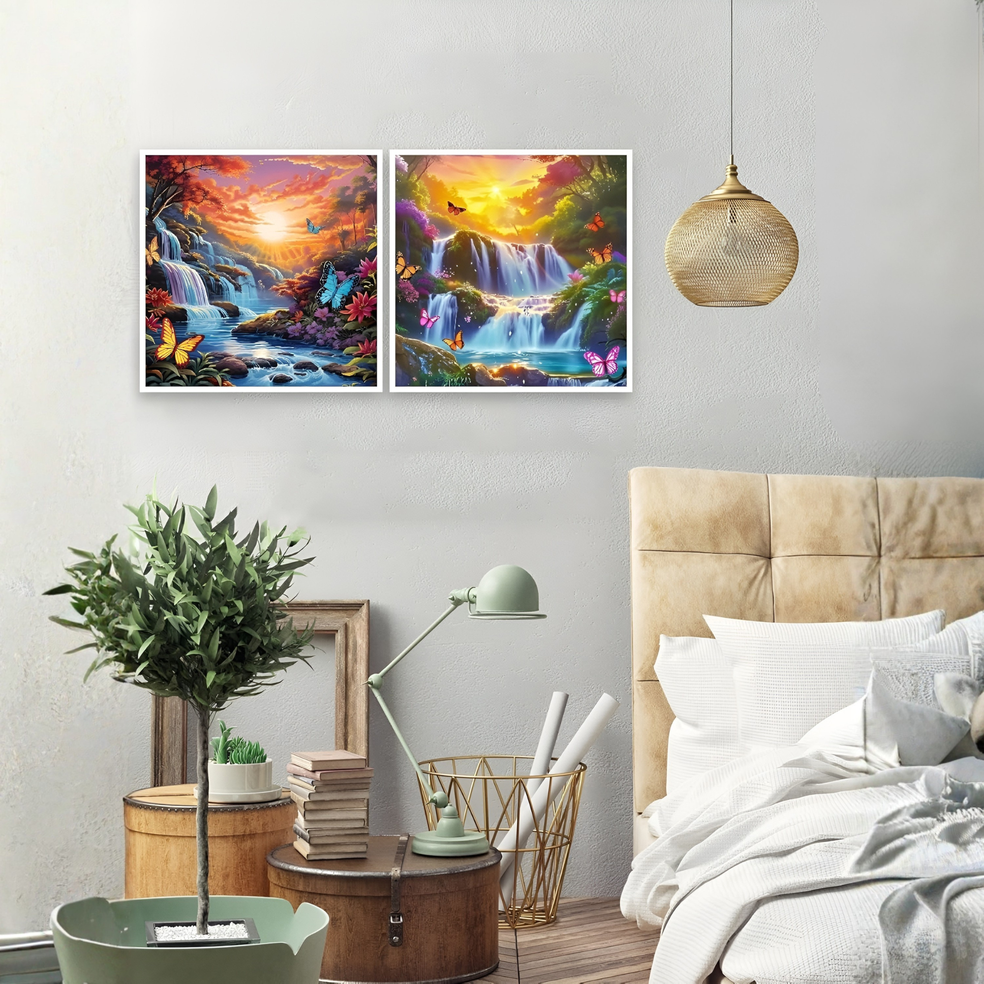 Pack of 4 Diamond Art Painting Kits