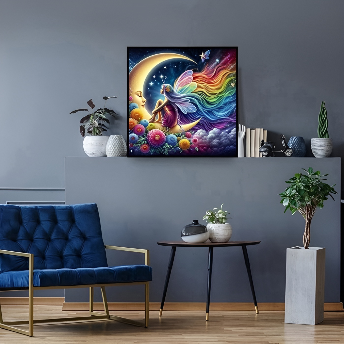 Full Drill Gem Art DIY 5D Diamond Painting Art Kits for Home Wall Art and Bedroom