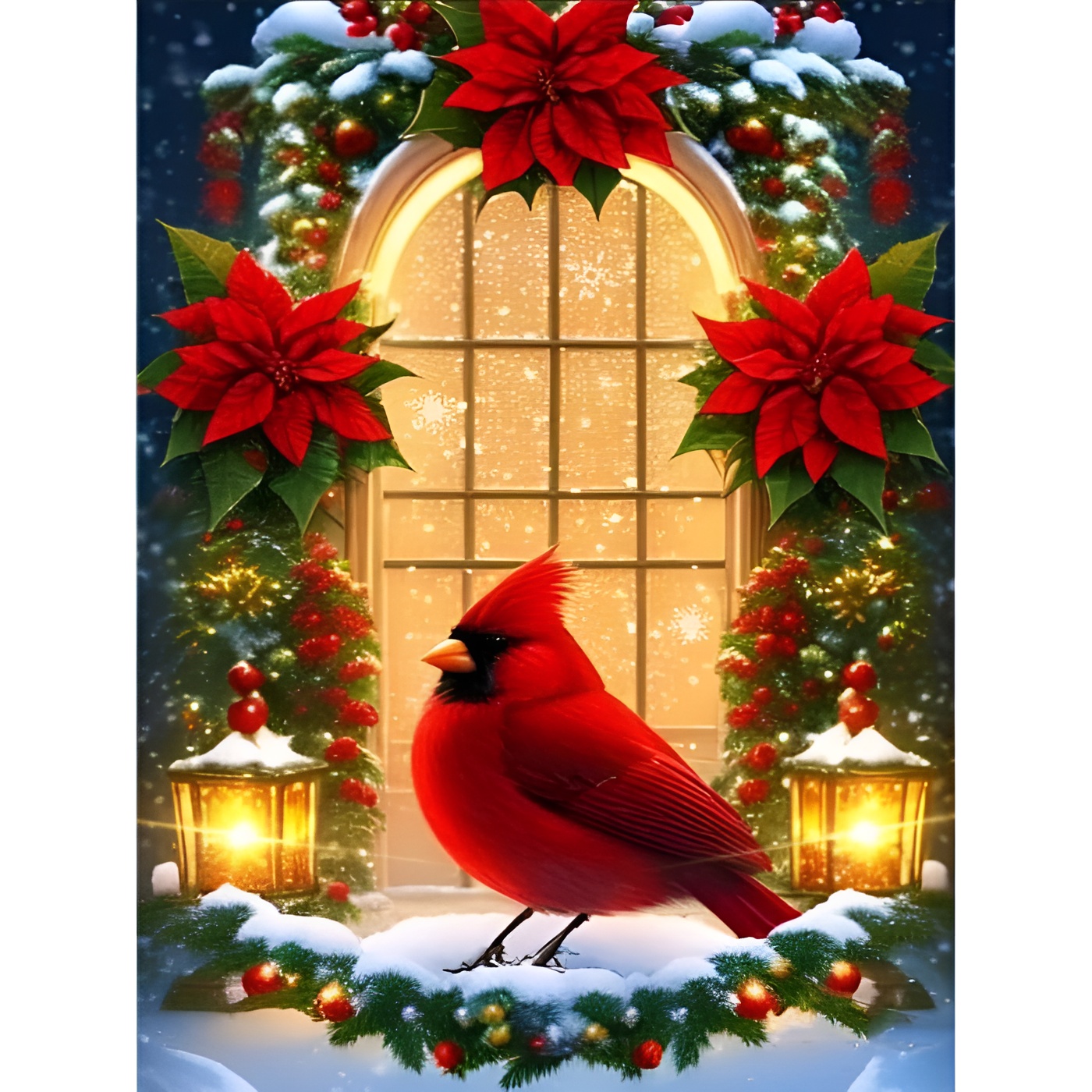 DIY 5D Round Full Drill Diamond Gem Art Painting Kits