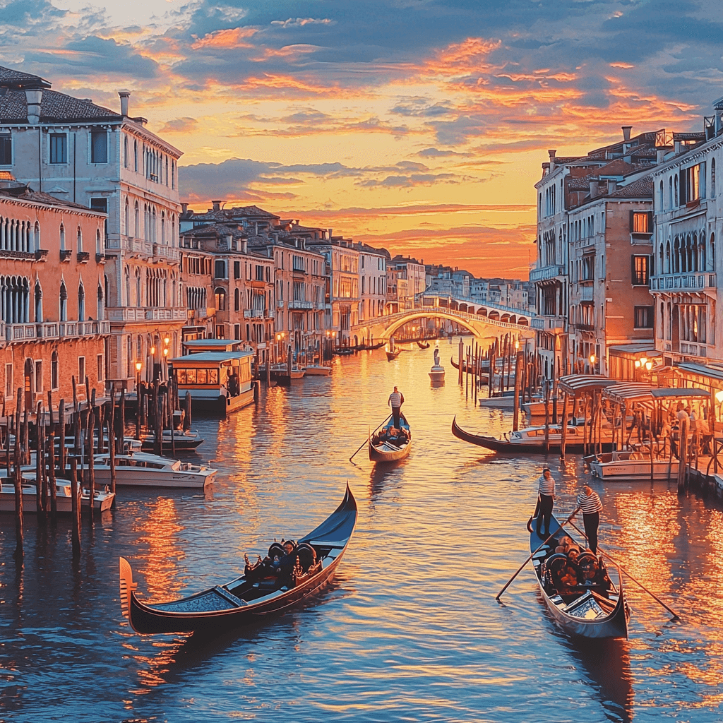 Venice's Grand Canal Diamonded Painting Kits