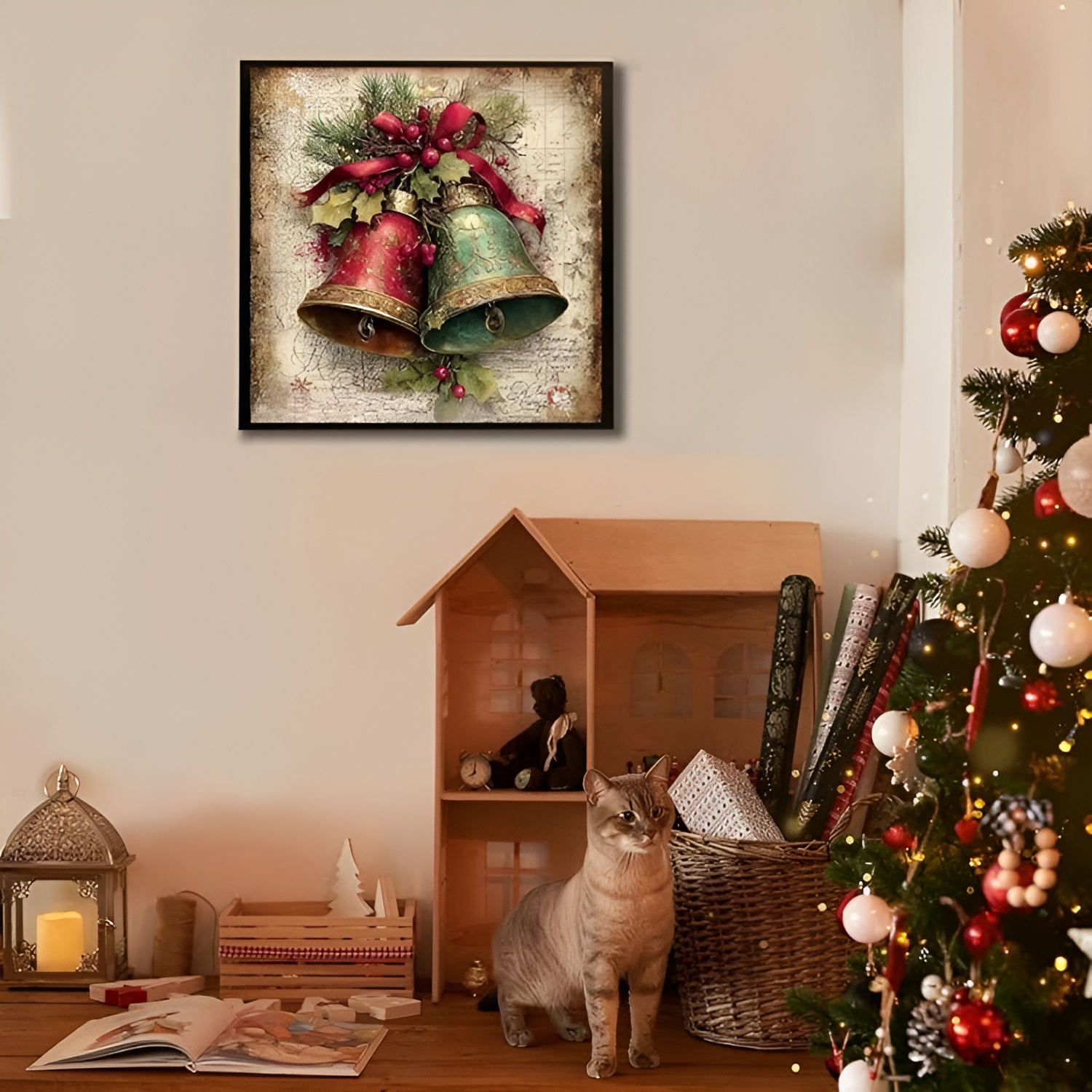 Wall Decor Arts Craft 5D Christmas Diamond Art Kits