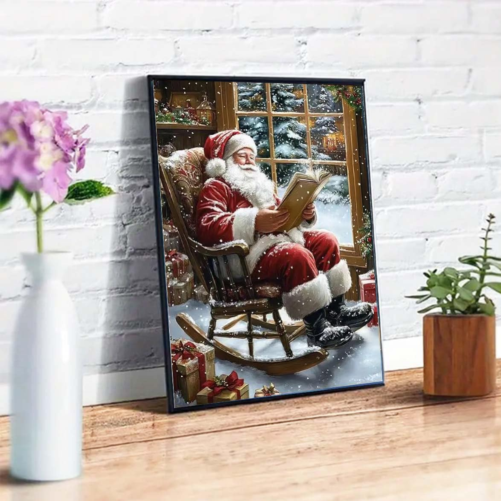Santa Claus Themed Diamond Art Painting Kit