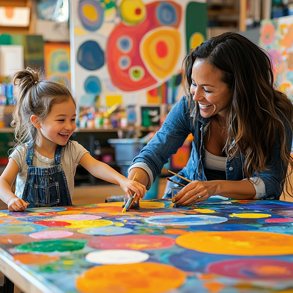Canvas Of Togetherness: DIY Family Wall Art Paint By Color