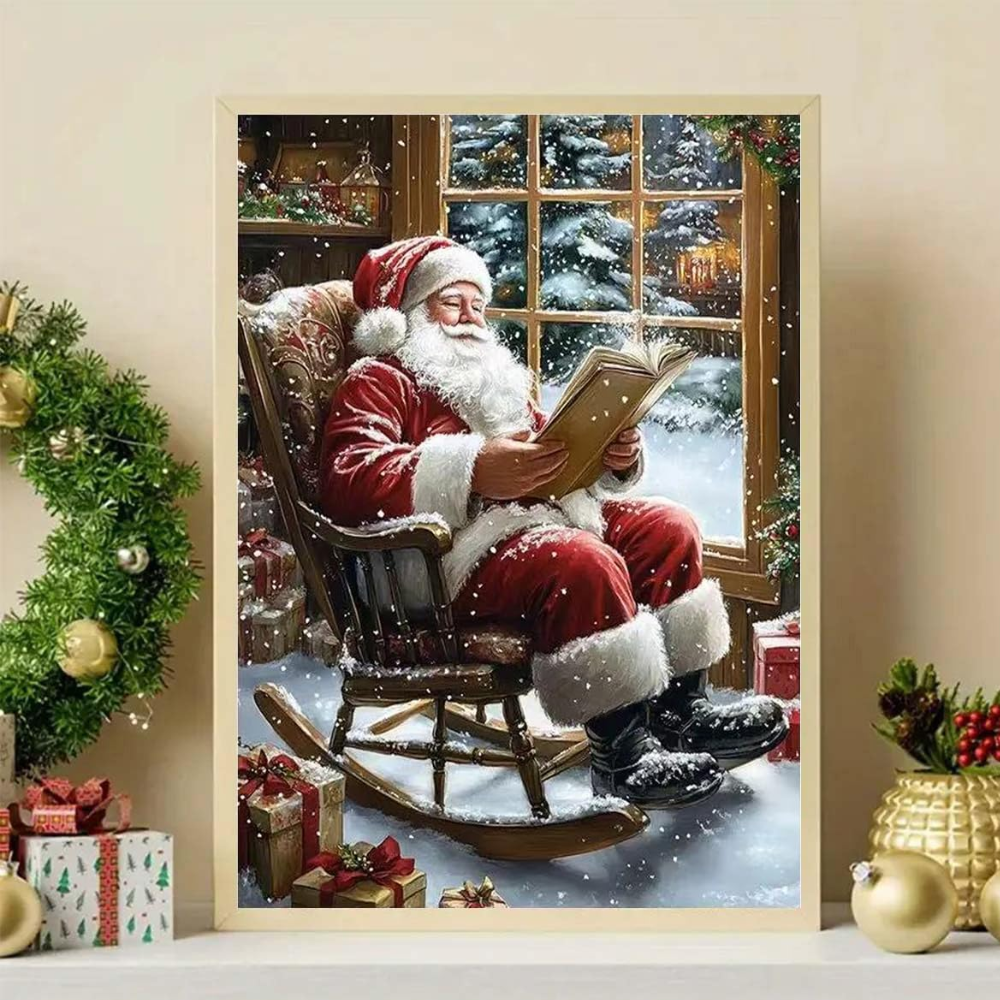 Santa Claus Themed Diamond Art Painting Kit