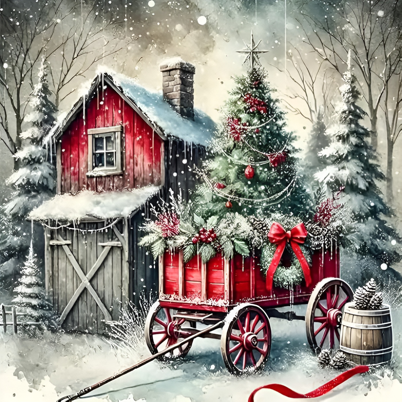 DIY 5D Round Full Drill Diamond Painting Art Kits