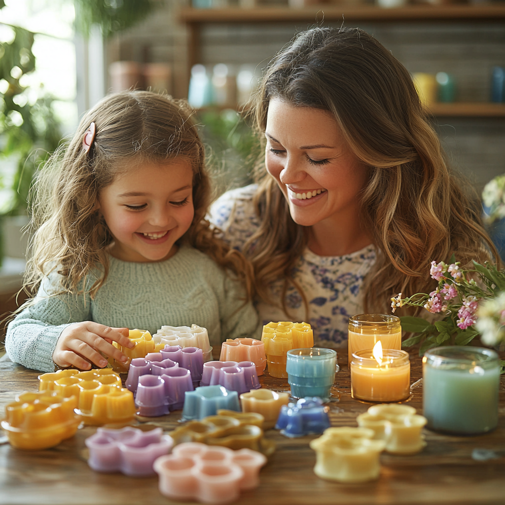Luminous Love: Candle Making Together Diamonded Painting Kits