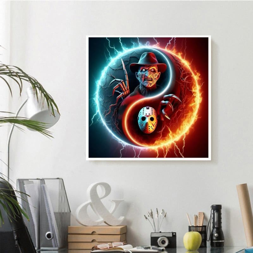 Halloween Paint By Diamond Kits For Adults