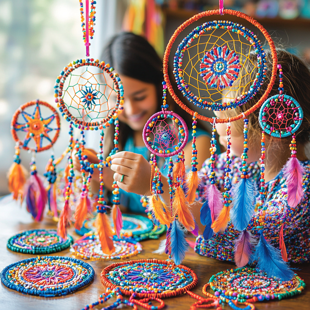 Whispers Of Creativity: Crafting Dreamcatchers Painting By Diamonds Kit