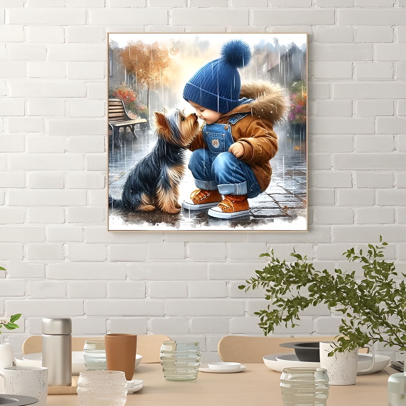 Round 5D Full Drill Diamond Dots Art Painting Kits