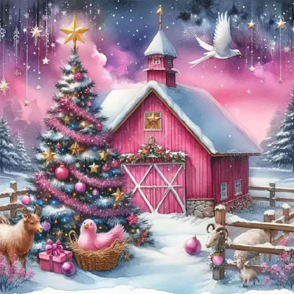 Santa Claus Themed Diamond Art Painting Kit