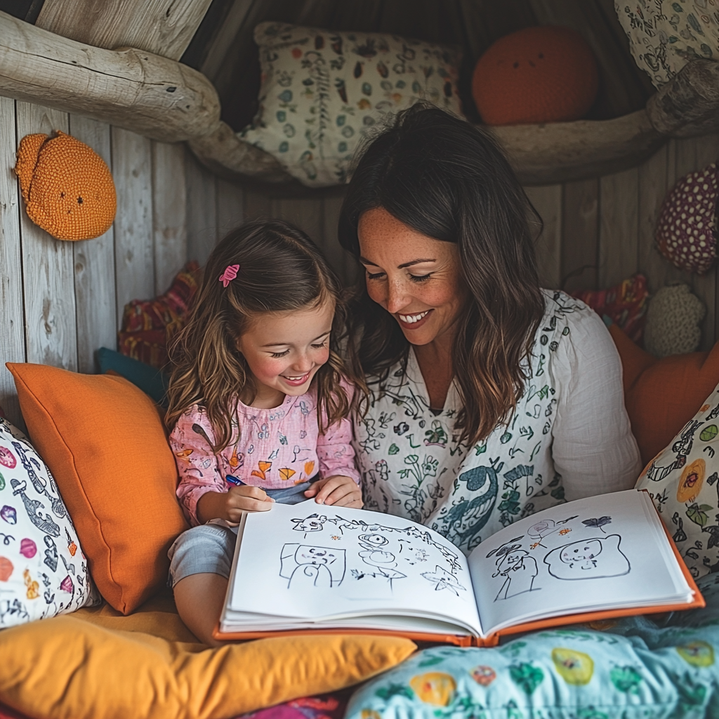 Storybook Adventure: Crafting A Mother-Child Fairytale Together Paint By Diamonds Kits