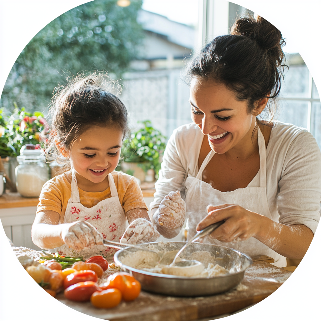 Culinary Adventures: A Family Cooking Day Paint By Diamond