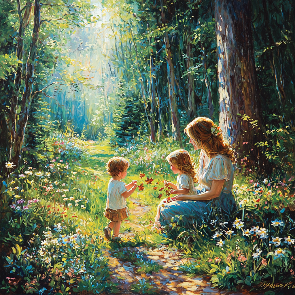 Wandering Souls: A Day Of Nature Walks Diamonded Painting Kits