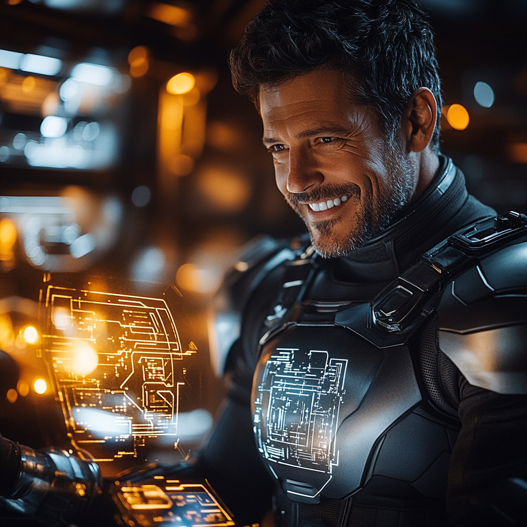 Robert Downey Jr.: The Iron Legacy And Stark Wit paint by diamond