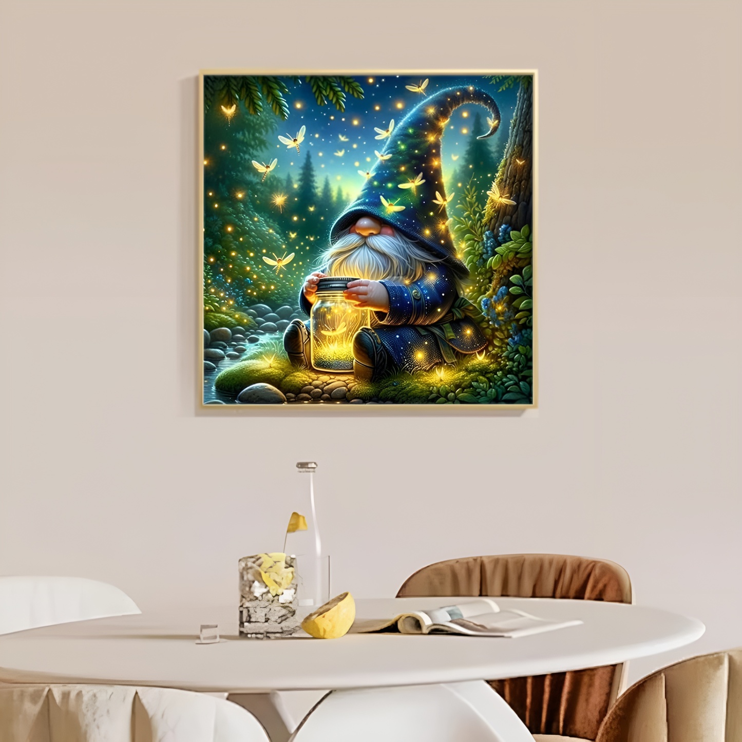 5D Gnome Diamond Painting Kits for Adults