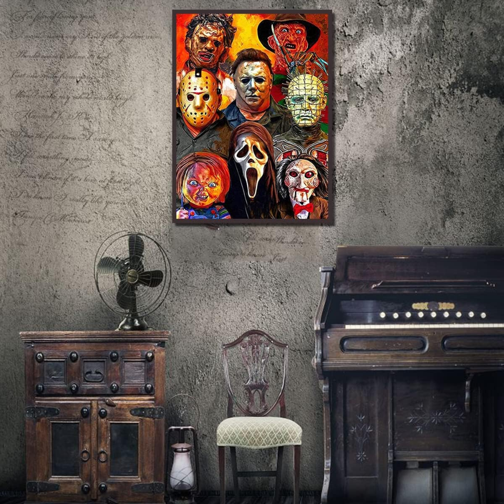 Halloween Paint by Diamonds 5D Full Drill Painting Kit