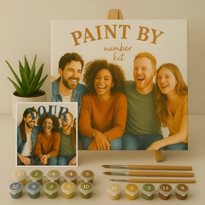 Custom Original Photo Paint By Numbers Kit