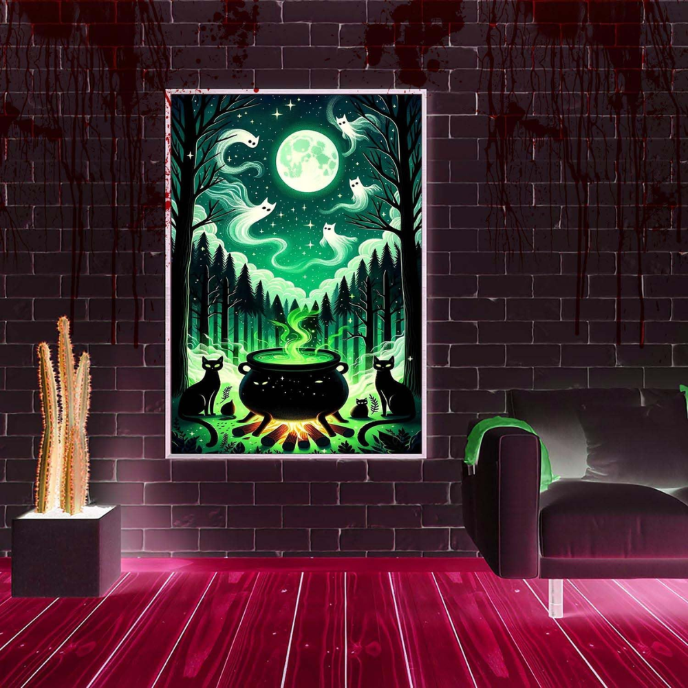 Halloween Paint by Diamonds Gem Art Kit