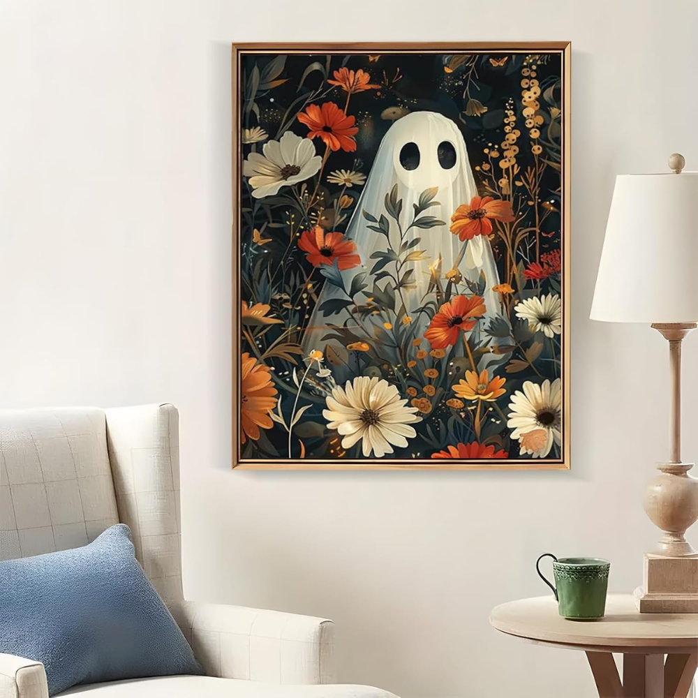 Halloween Paint by Diamonds Dark Flower Art Kit