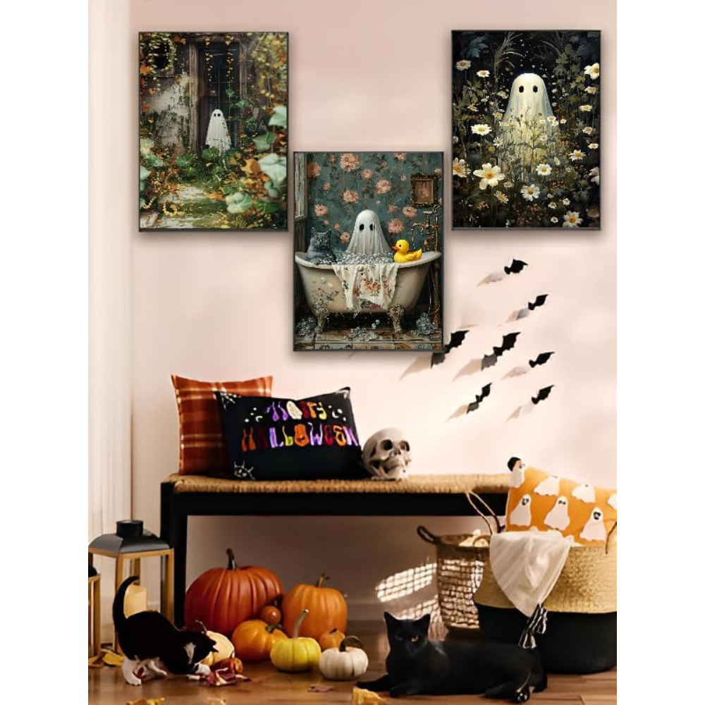  Packs Of 6 Halloween 5D Diamond Painting Kits
