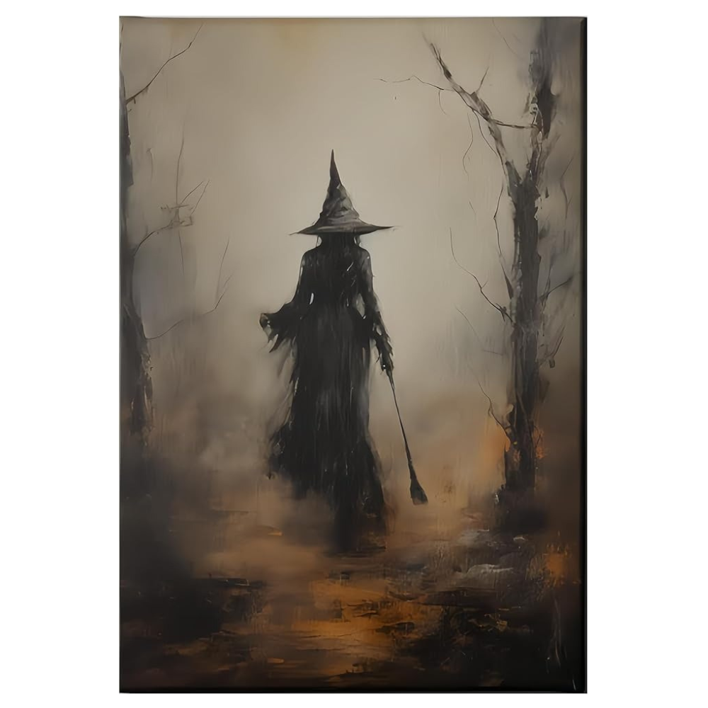 Halloween Flower Paint By Diamond Kit
