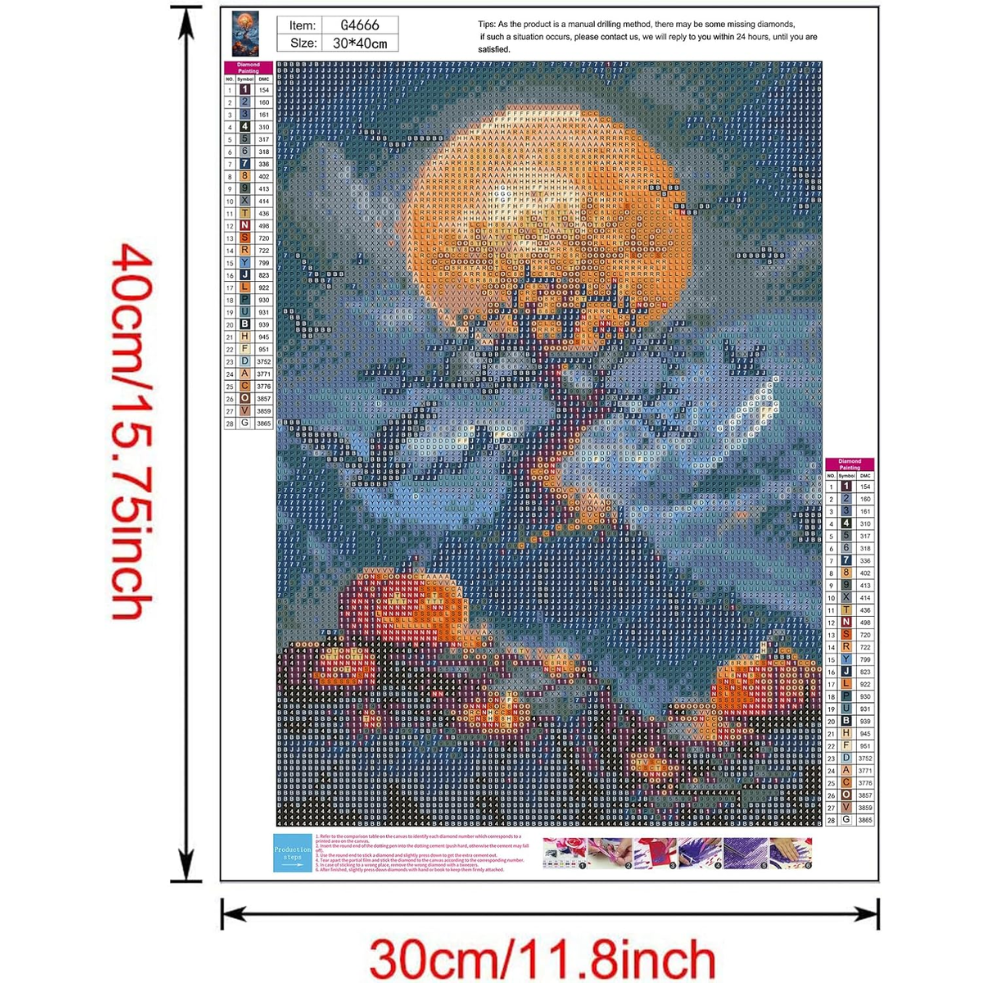 Halloween Paint By Diamond Kits For Adults