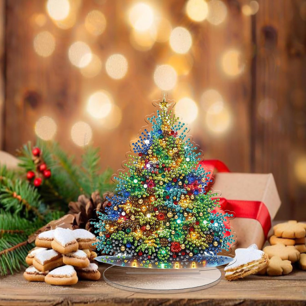 DIY Christmas Special Shaped Decorative Paint By Diamond