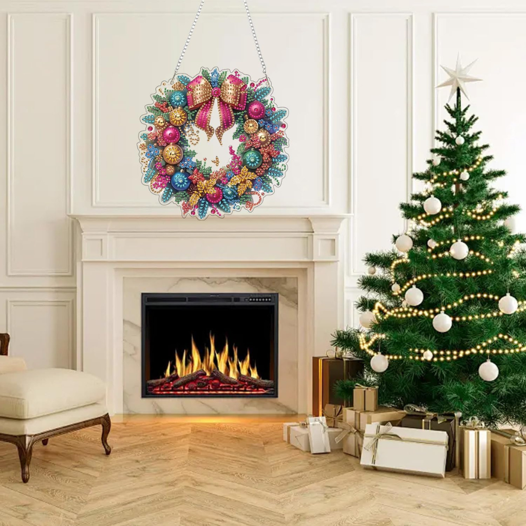 DIY Christmas Diamond Art Hanging Kit