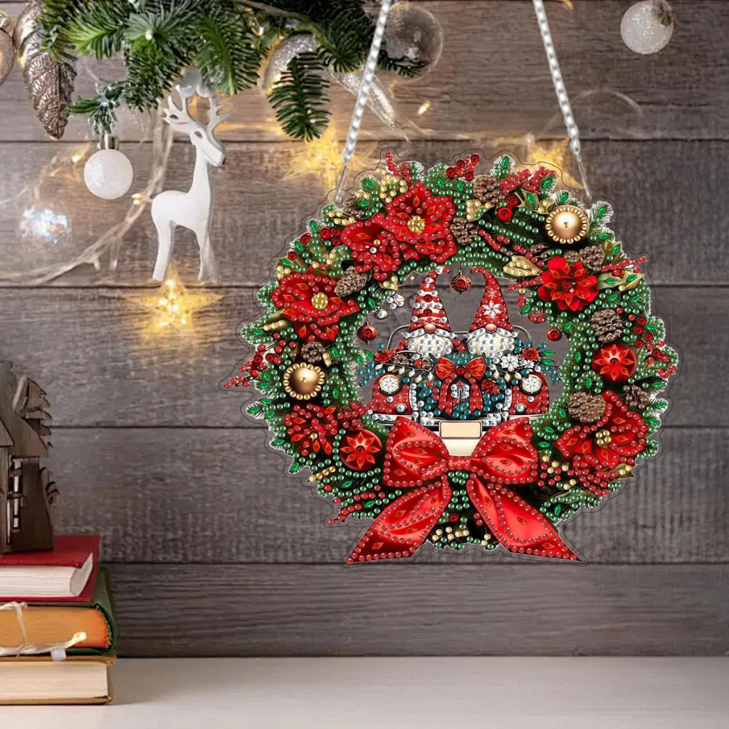 DIY Christmas Diamond Art Hanging Kit