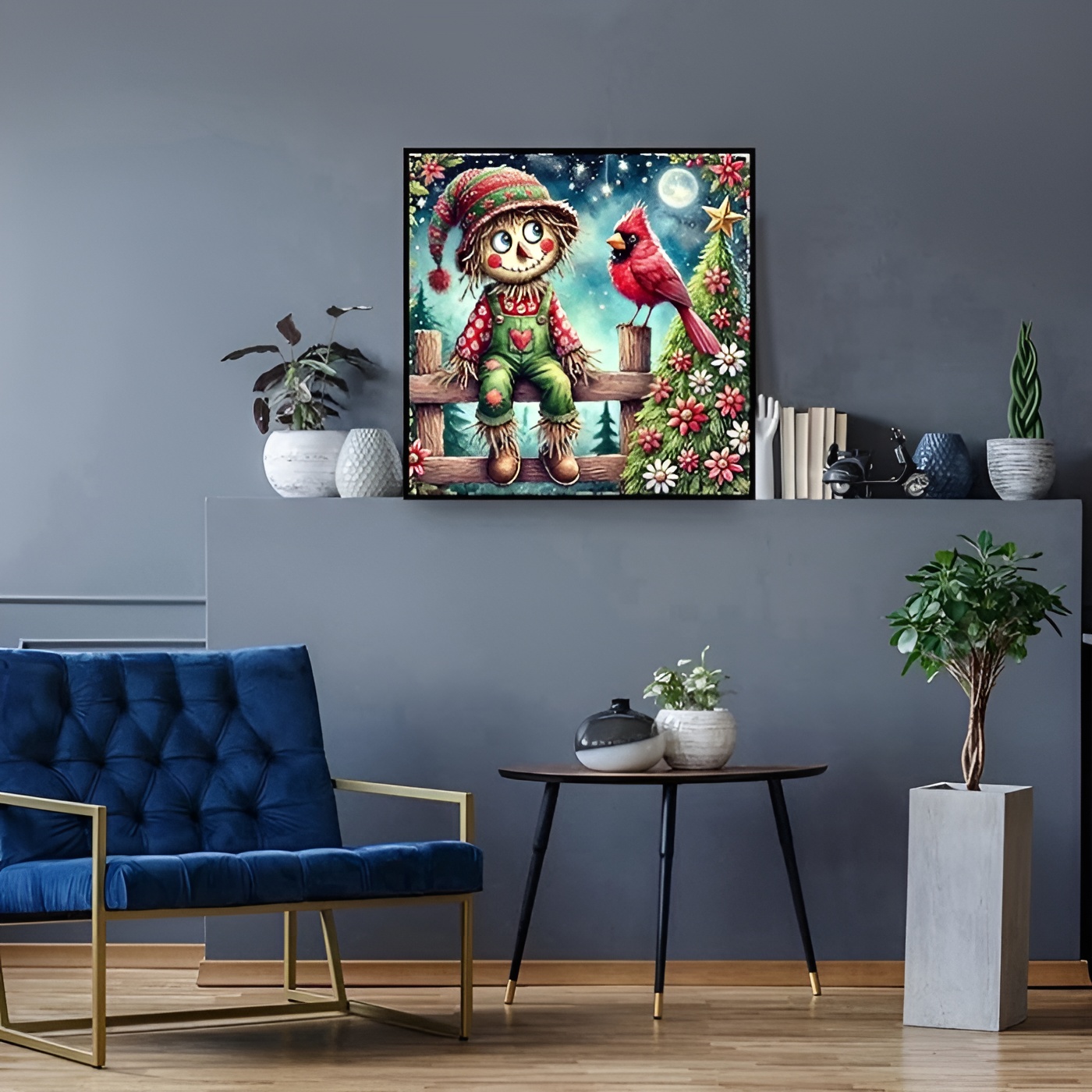 DIY Round Full Drill 5D Diamond Painting Art Kits for Adults