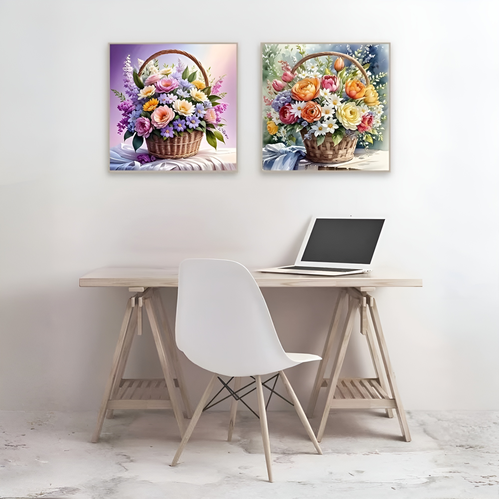 Pack Of 4 Diamond Art Painting Kits