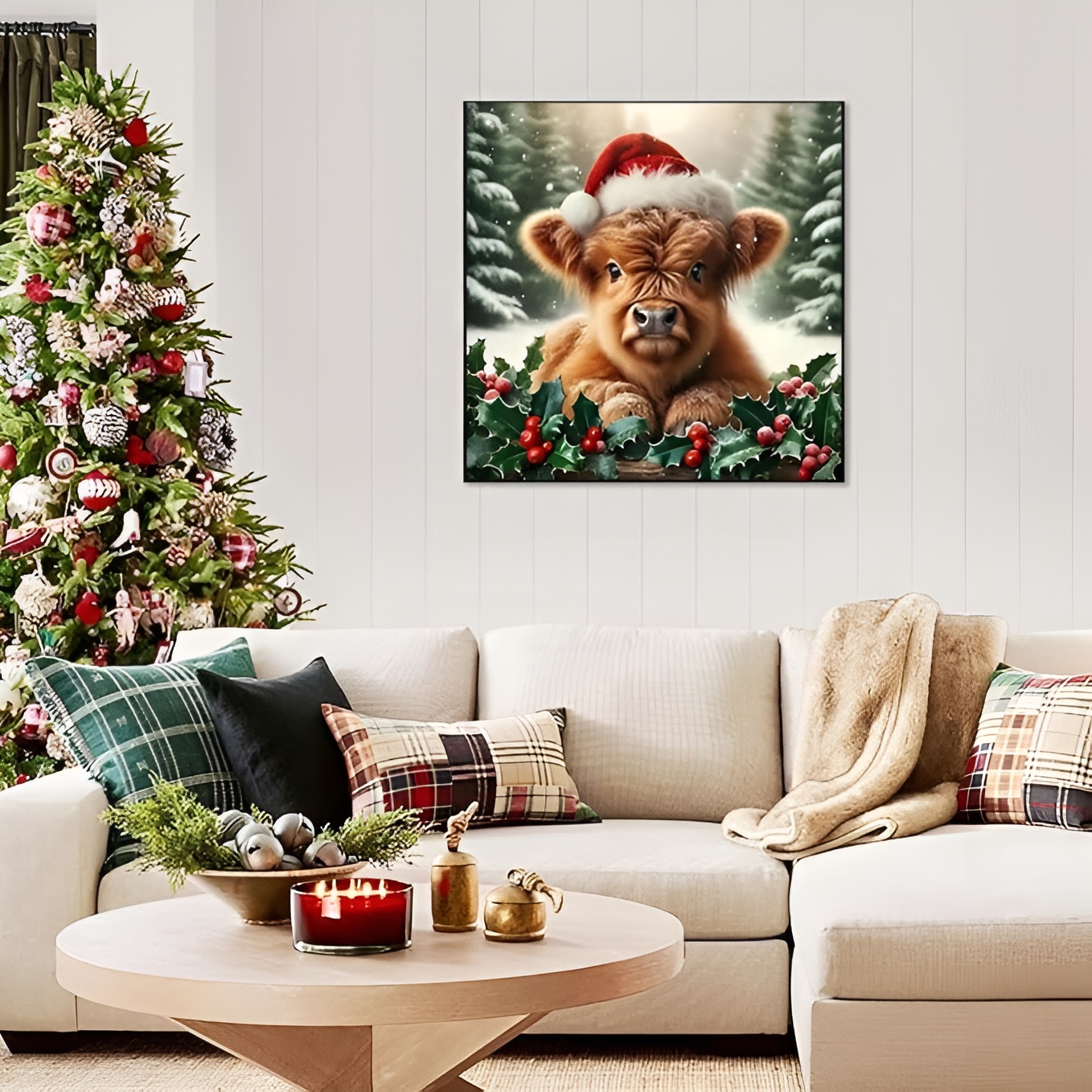 Winter Holiday 5D Diamond Painting Kits for Adult