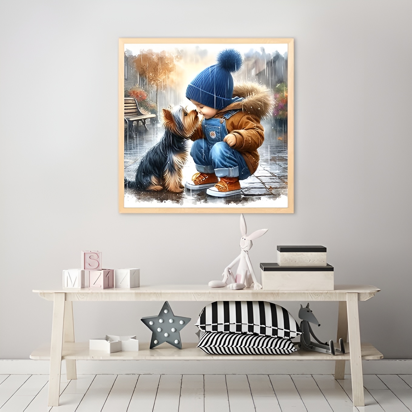 Round 5D Full Drill Diamond Dots Art Painting Kits