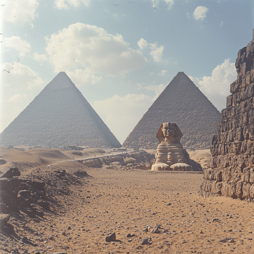 Pyramids Of Giza - Egypt Diamonded Painting Kits