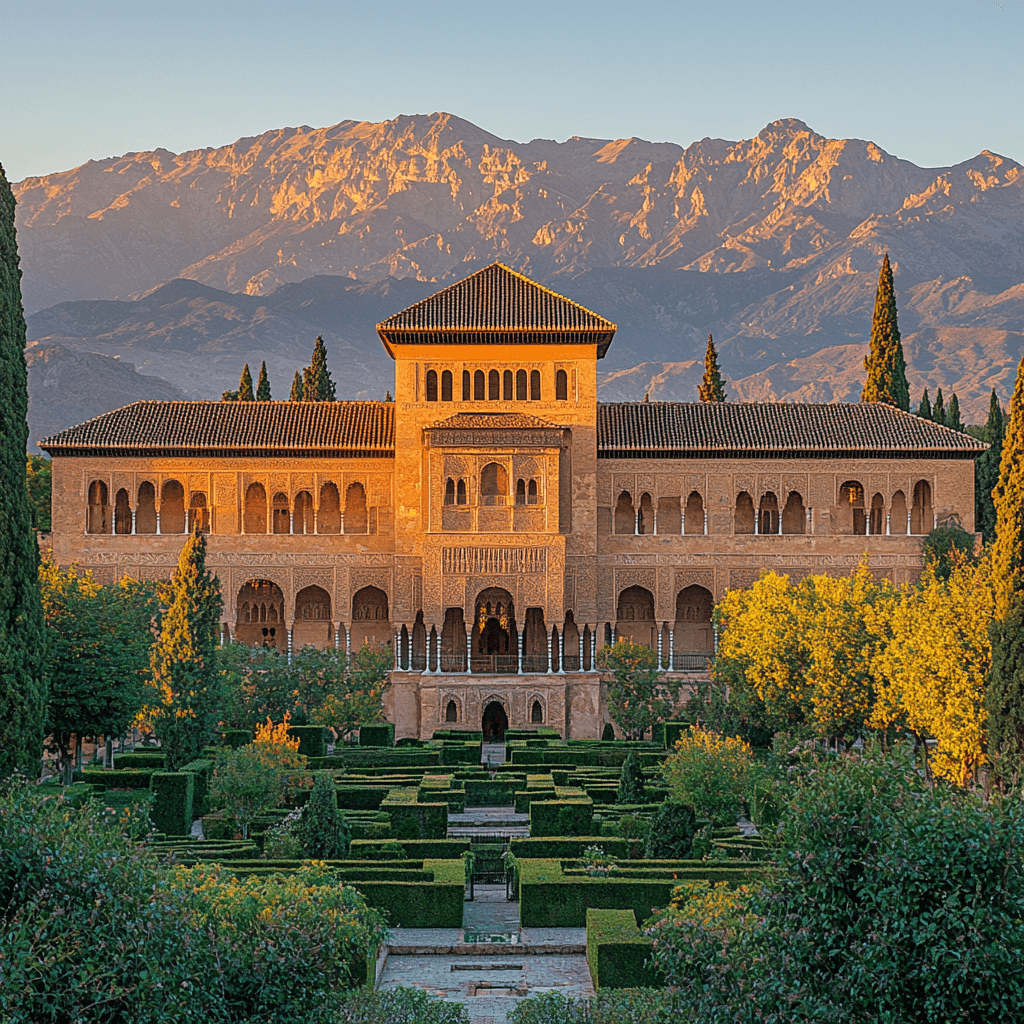 Alhambra Palace Painting By Diamonds Kit