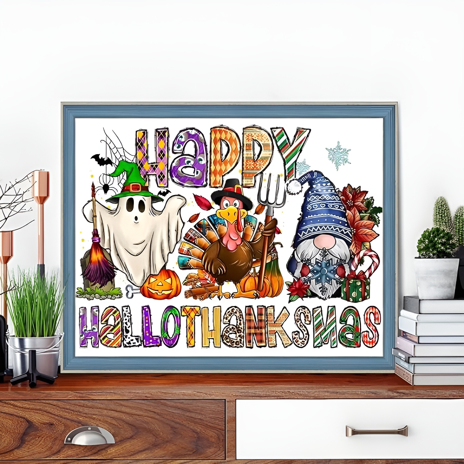 Wall Decor Arts Craft 5D Christmas Diamond Art Kits