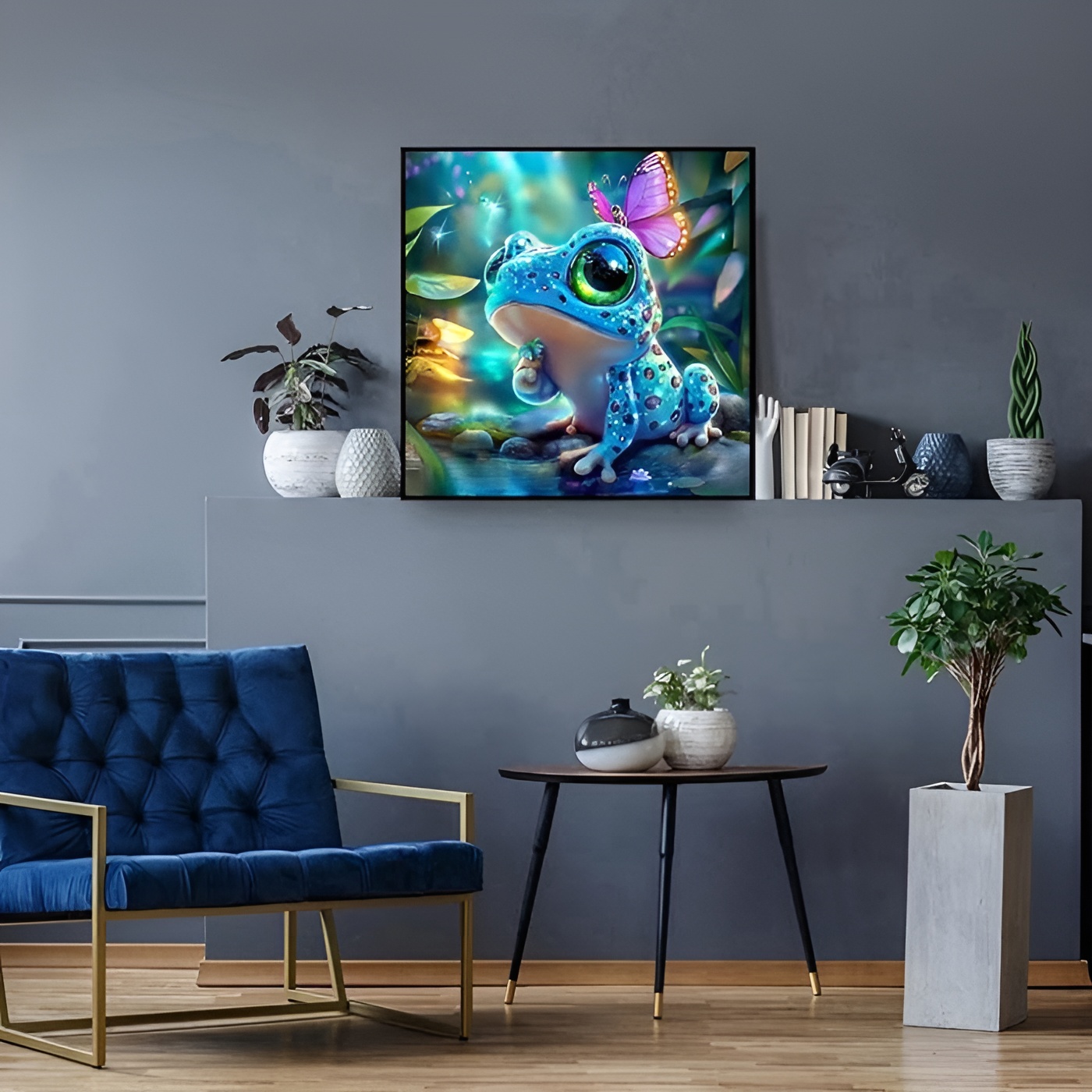 DIY Round Full Drill 5D Diamond Painting Art Kits for Adults