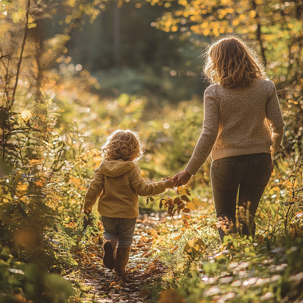 Adventurous Hearts: A Nature Walk Together Paint By Diamond