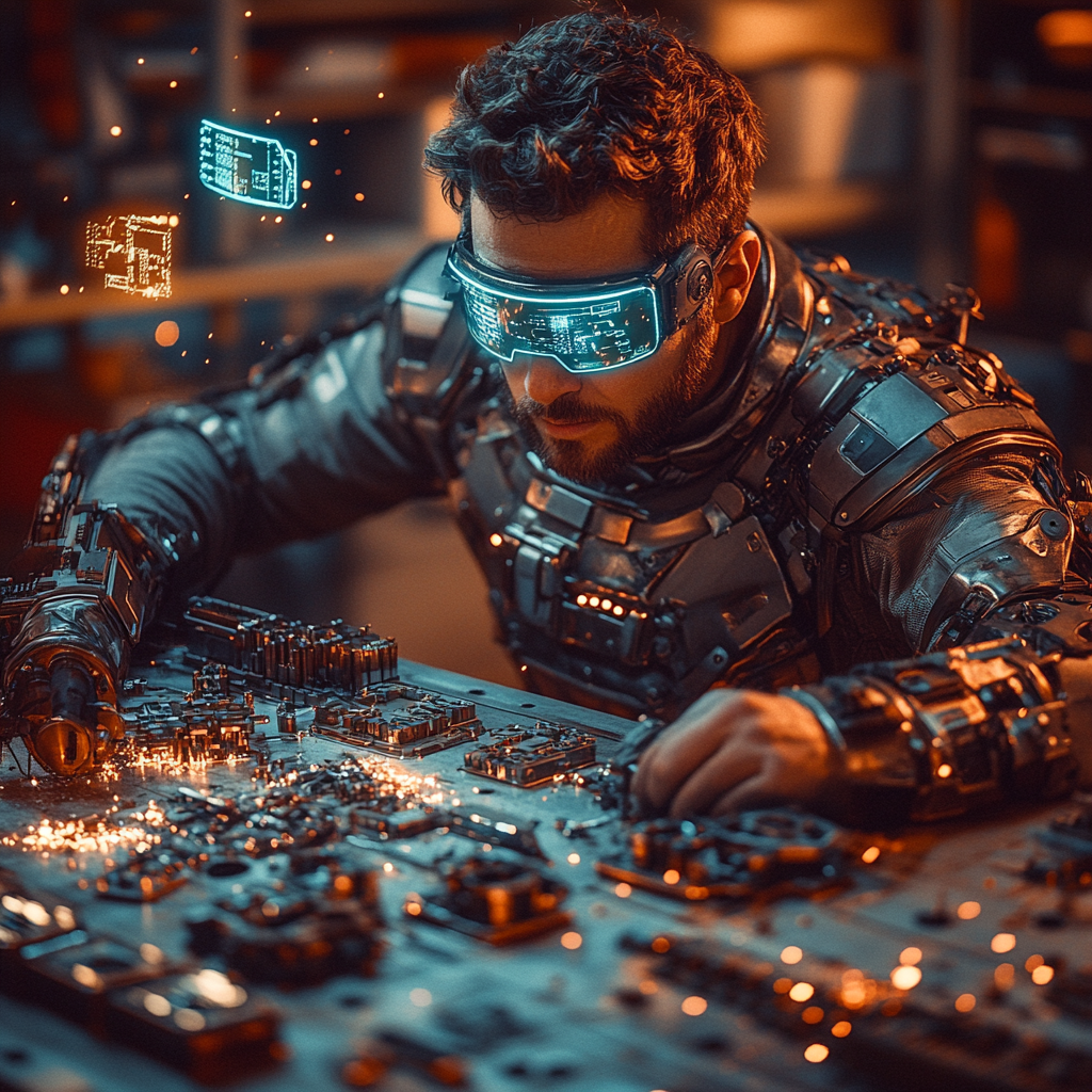 Robert Downey Jr.: Forging The Iron Legacy Of A Modern Inventor paint by diamond